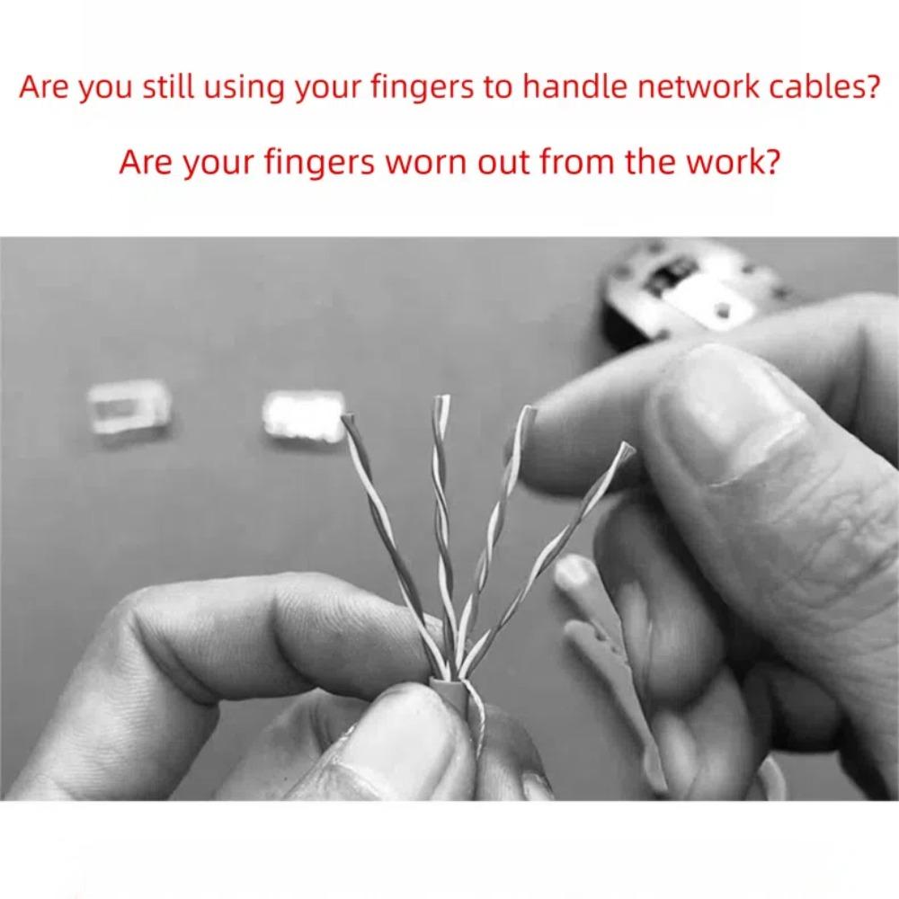 Stripping Ethernet Cable Stripping Tool Straightening Function Hand-held Network Cable Tool Multifunctional Untangling Function