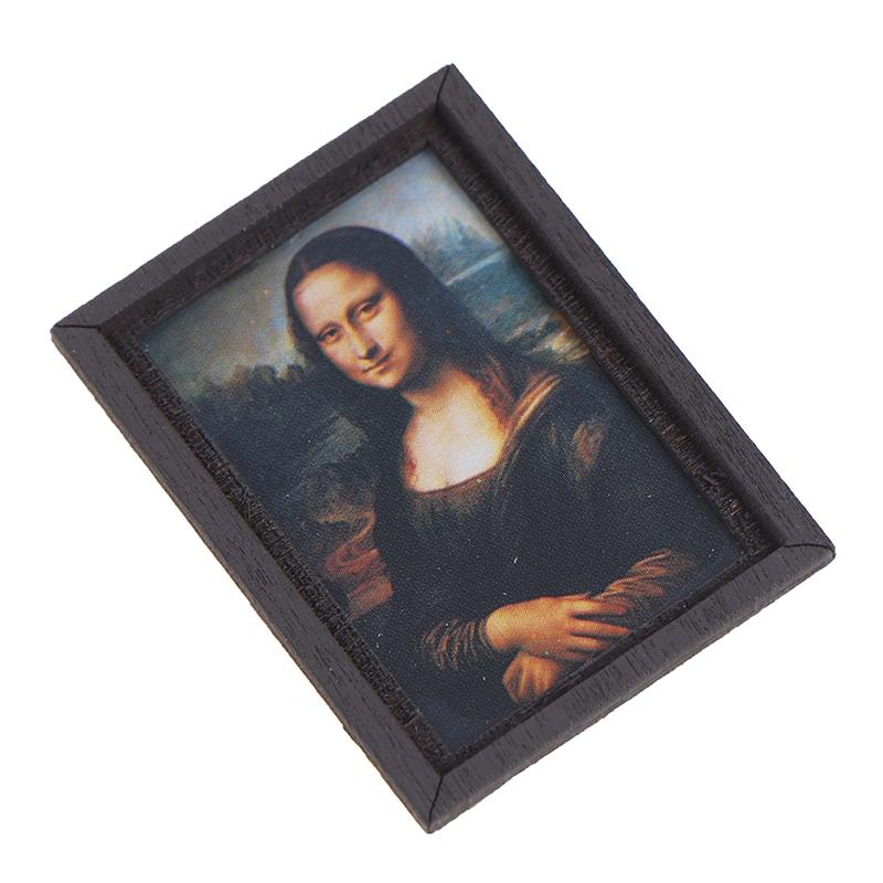 Dollhouse Miniature Photo Frame Oil Painting Wall Painting Furniture Accessories