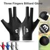 1Pcs Elastic Snooker Glove Three Fingers Training Glove Billiard Glove  Fitness Accessories