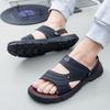 Sandals Men's Summer New Open-toed Youth Beach Shoes Dual-purpose Beach Cool Slippers Non-slip Men's Sandals