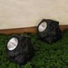 Spotlight Solar Stone Light Simulation Stone Lawn Lamp Warm Light Solar  Rock Lamp  Landscape