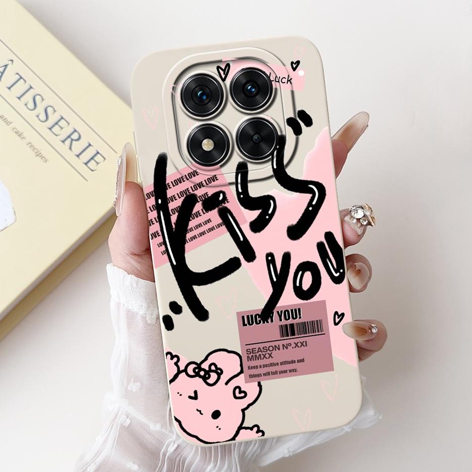 For Xiaomi Redmi Note 14 Pro Plus Case Cute Fashion Painted Cover Soft TPU Phone Case For Redmi Note 14 Pro Note14 Pro+ 5G Shell