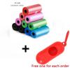 1/10PCS New Pet Garbage Bag Dispenser Dog Poop Bag Shovel Capsule Convenient Pet Garbage Bag Dog Poop Bag Cat Feces Cleaning Bag