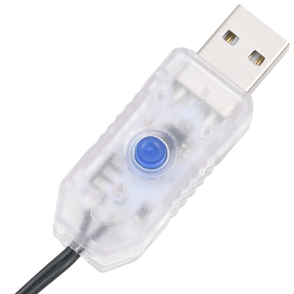 Vidaxl Lampki Led, 300 Diod, Ciepła Biel, 30 M, Pvc