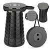 Folding Extendable Outdoor Camping with Storage Height Adjustable Chair, Chair, Stool, Portable, Bag,