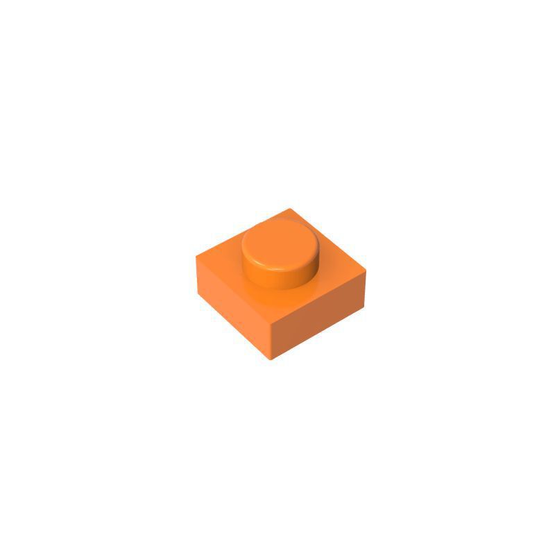 100g / 588Pcs 3024 1x1 Brick My Own Creation Short 1 Hole Color Spare Parts Fitting Including Brick DO-IT-YOURSELF Children s Toy Assembly Present Box