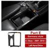 Carbon Fiber multimedia handrest panel For Mercedes Benz C Class E Class W204