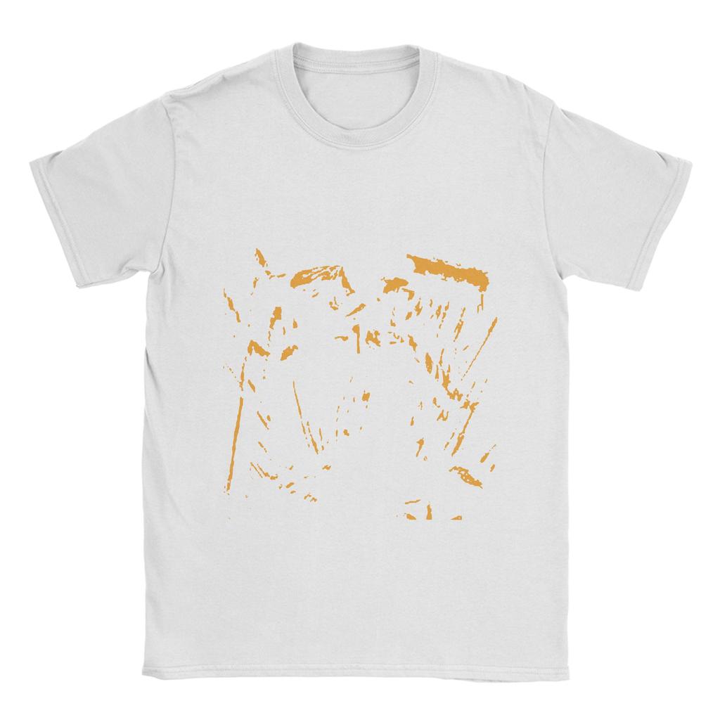 Chainsaw Man T-Shirt für Herren Humor Reine Baumwolle T-Shirts Rundhals Kurzarm T-Shirt Einzigartige Kleidung