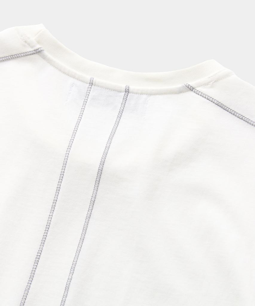 Laikeueomojeu Normal Line Half Tee_Ivory