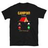 Camping Is Calling Vintage Design Camping Novelty T-Shirt