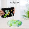 Honeycomb Ice Cube Trays with Lid Silicone Ice Cube Tray 37 Grids Reusable Ice Molds Ice Cube Mould for Coffee Whiskey Cocktails