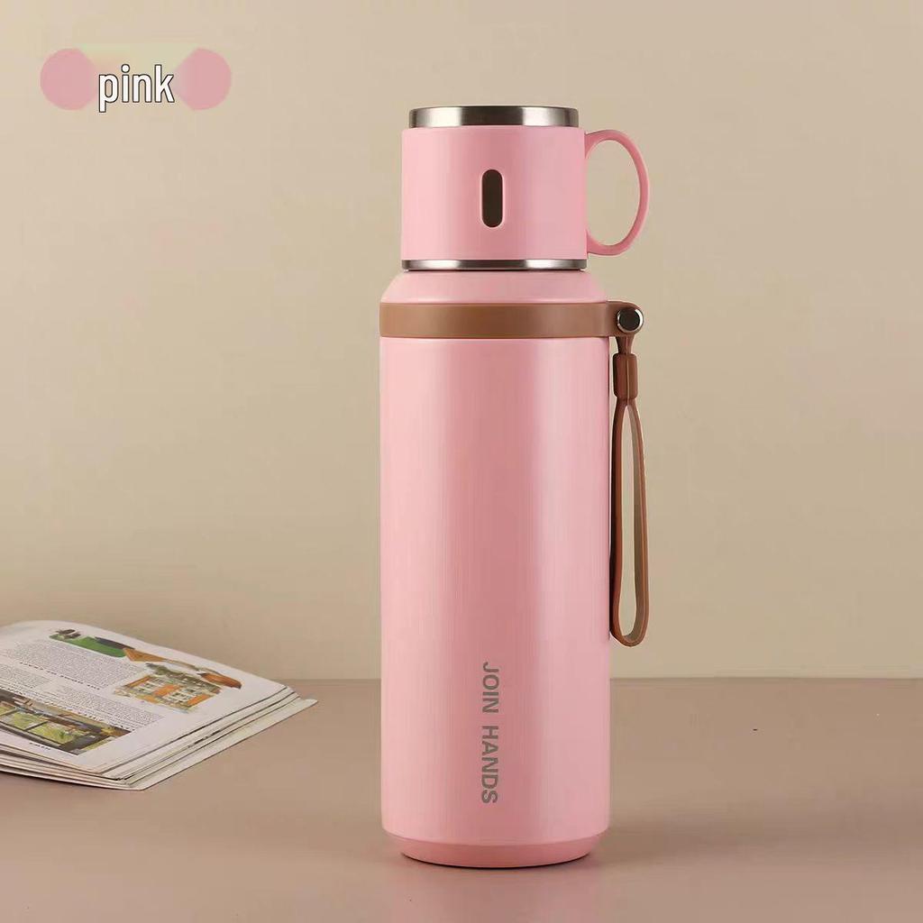 316 Stainless Steel Large Outdoor Thermos Cup for Tea and Water, Portable for Men, Women, and Students