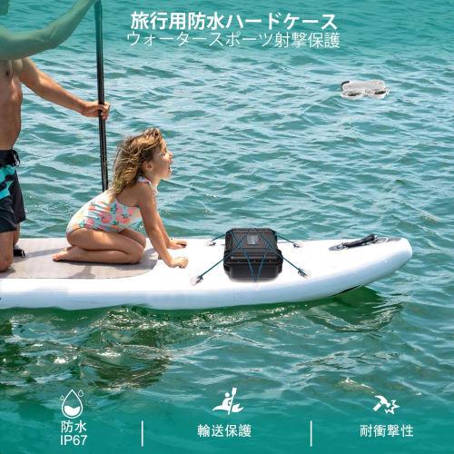 Lekufee Portable Waterproof Hard Case for DJI Neo Drone, DJI Neo Fly More Combo, DJI RC-N3, RC-N2 Remote Controllers and Accessories (Case Only)