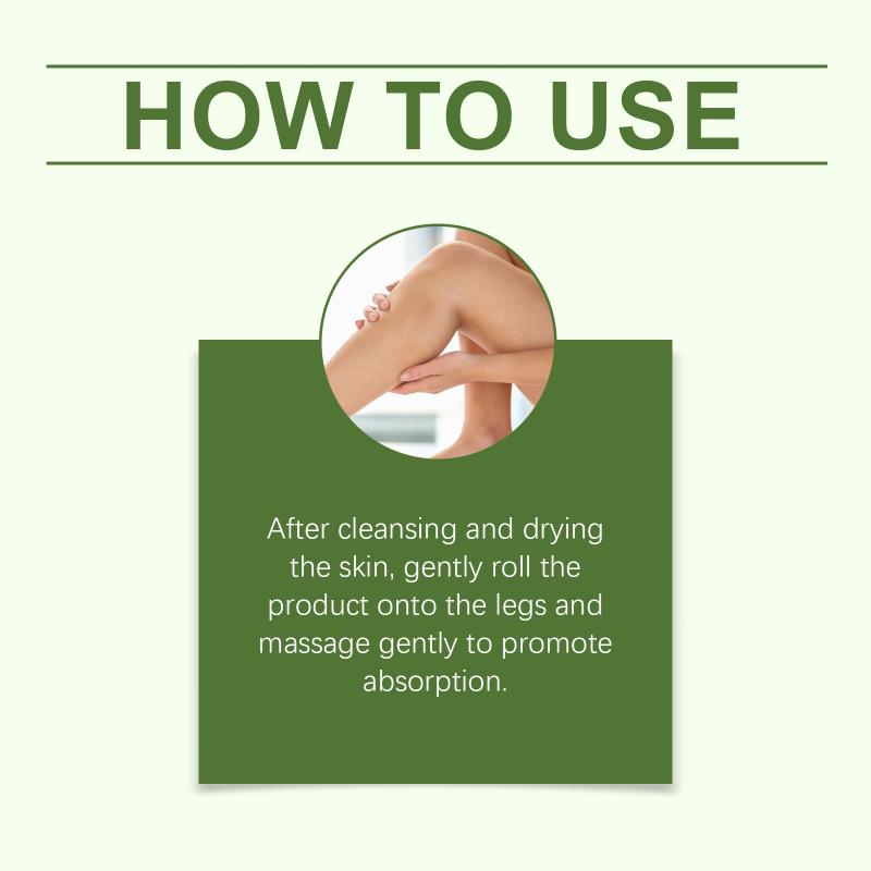 Leg Care Ball Bearings Nourish, Moisturize And Comfort The Skin On The Legs. Daily Care, External Massage Ball Bearings