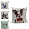 Versatile Boston Terrier French Bulldog Pillow Case Ideal For Any Home Decor