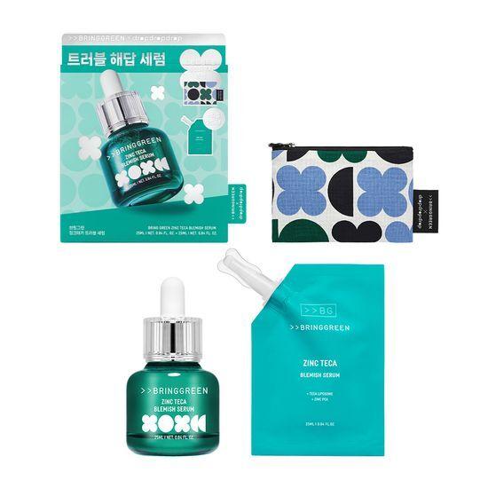 BRING GREEN Zinc Teca Trouble Serum 50ml+25ml/25ml+25ml Refill/1.5ml X 10ea Planning