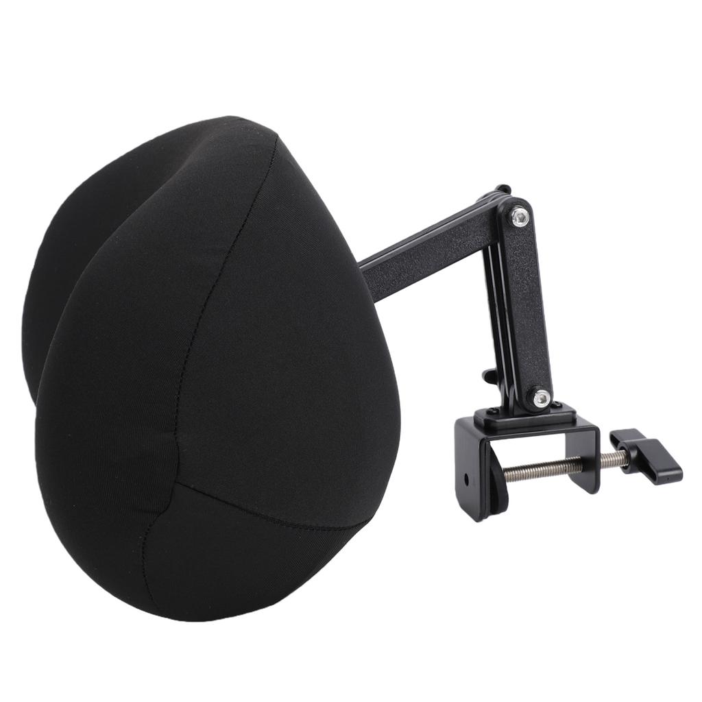 Memory Headrest for Office Chair Adjustable Ergonomic Universal Memory Foam Chair Neck Support for Daily Use Black