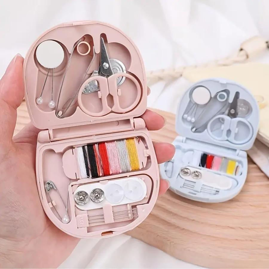 Mini Sewing Box Multifunctional Military Training Needlebox Home Portable Set Student Dormitory Handmade Sewing Kit Sewing Box