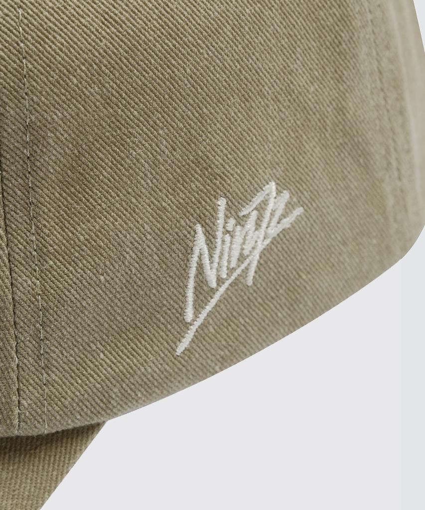 NINEZ Pigment Washed Logo Ball Cap (2 Colors)