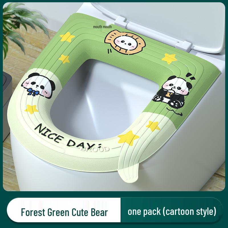 Waterproof, Dirt-Resistant, Washable Universal Toilet Seat Cushion for All Seasons