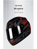 HNJ Unisex Full-Face Summer Motorcycle Helmet with Gray Riding Horns - Stylish and Safe for Racing