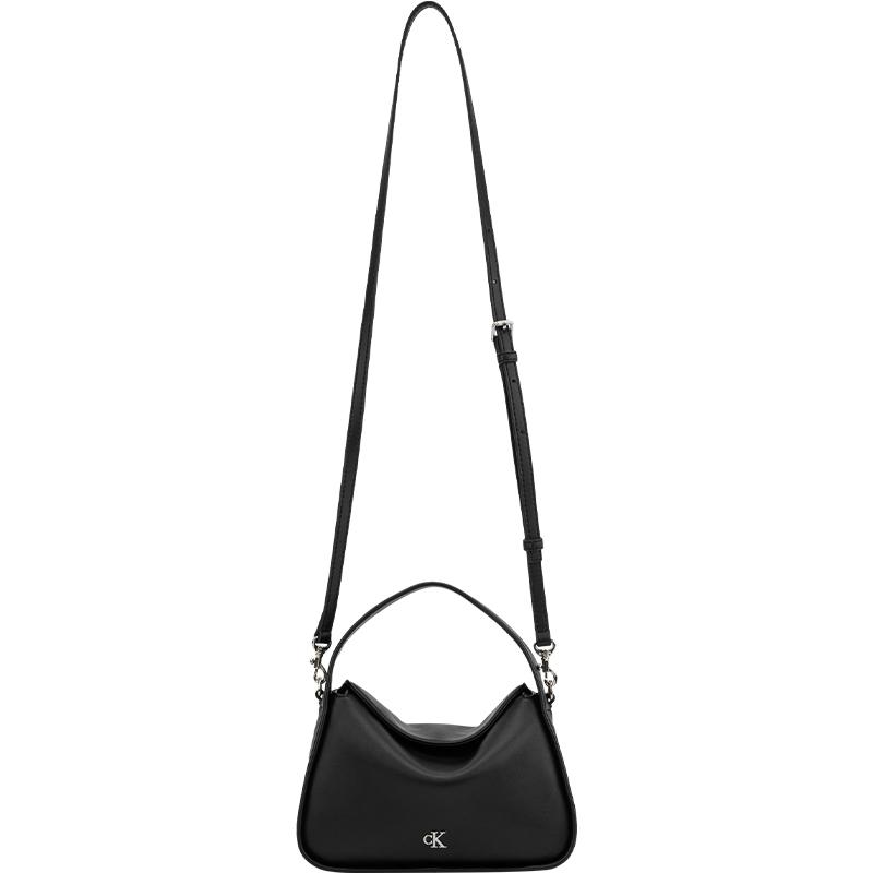 New CALVIN KLEIN Synthetic Material Crossbody Bag Women's Space Black DH3714-UB1