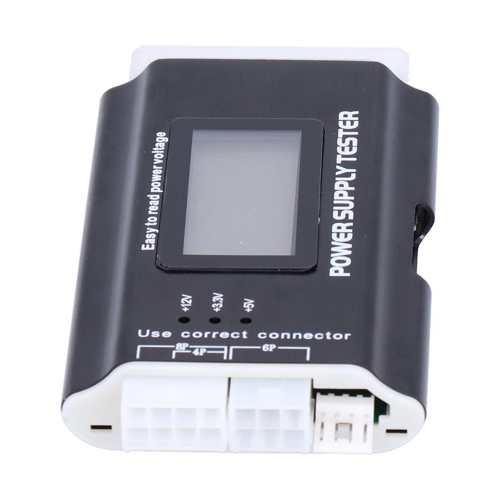 Power Supply Tester Digital Support for PCIE Graphics 6Pin Floppy Disk 8Pin 4Pin Interface