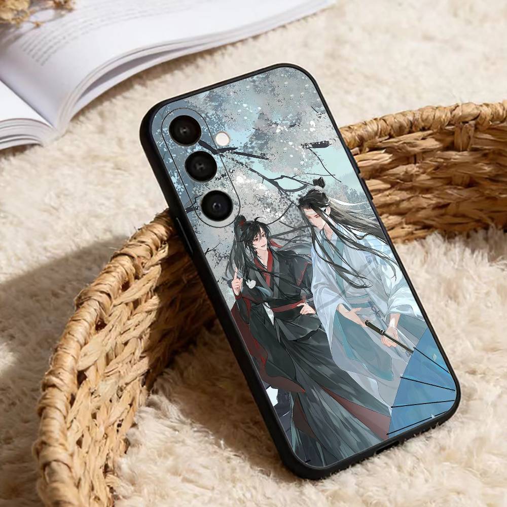 Anime M-Mo Dao Zu Shi Wangxian Phone Case For Samsung Galaxy A20,21s,22,31,32,52,53,72,73,80,91 Soft Black Shell