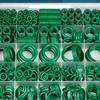 Luftkonditionering O-ringssats 595 Delar Slitstarkt Gummi Bilreparationstillbehör Tätning Gummi O-ringar Sortimentsset För
