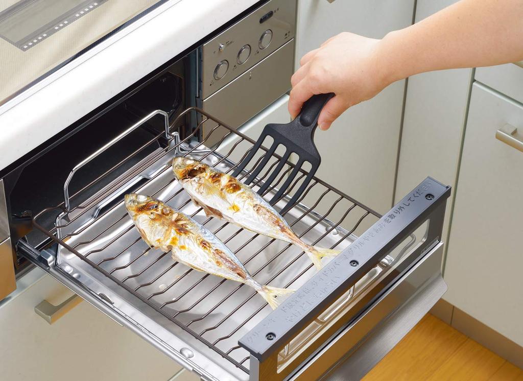 Castle Enterprise Yoshikawa Araku Cook Grill Scooper Wide, Made in Japan, Gift Wrapping Included, 931083