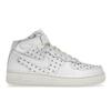 Женские кроссовки Air Force 1 Mid Cut Out Stars White Summit-White Coconut-Milk DV3451-100