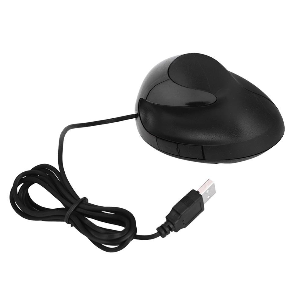 1200DPI Vertical Mouse Optical Sensor Wired Mouse Comfort Grip Ergonomic Mouse  Laptop Computer