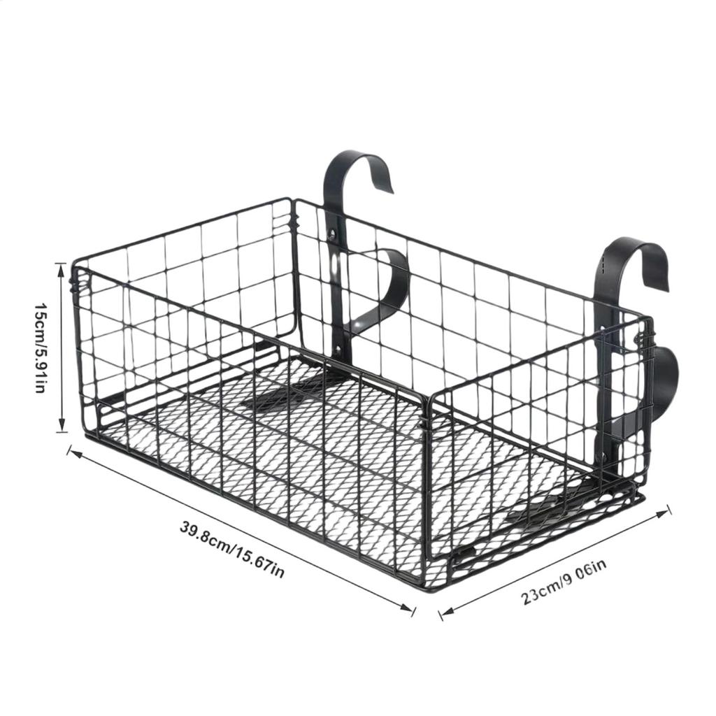 Poolside Basket Toy Holder Folding Storage Wire Mesh Organizer for Towels Drinks Beverages Backyard Beach Toy Outdoor Activities