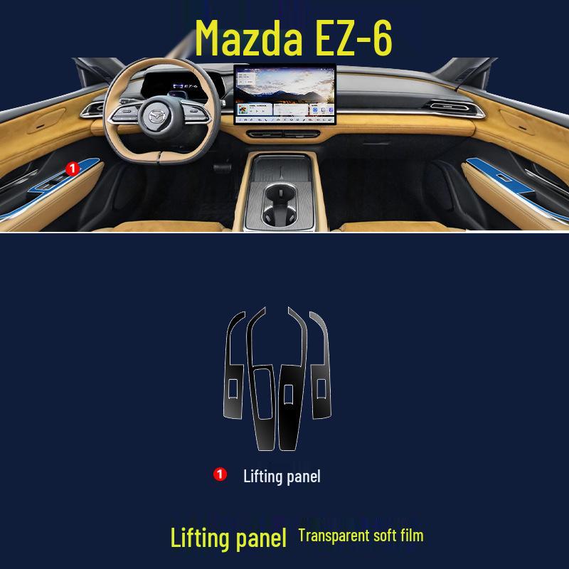 2024 Mazda EZ-6 Interior Trim & Screen Protection Sticker