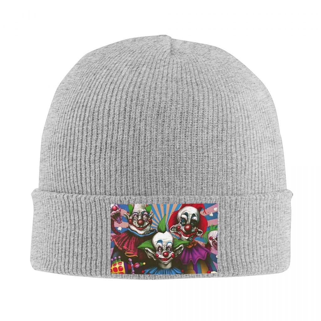Killer Klowns From Outer Space Film Warm Knitted Cap Fashion Bonnet Hat Autumn Winter Outdoor Beanies Hats for Unisex Womenx Adult