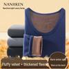Nanjiren Men's Thickened Fleece-Lined Thermal Underwear Set