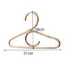 24Pcs Rattan Clothes Hanger Nordic Style Kids Garments Organizer Rack Children Hanger Kids Room Decor Hangers-B61B