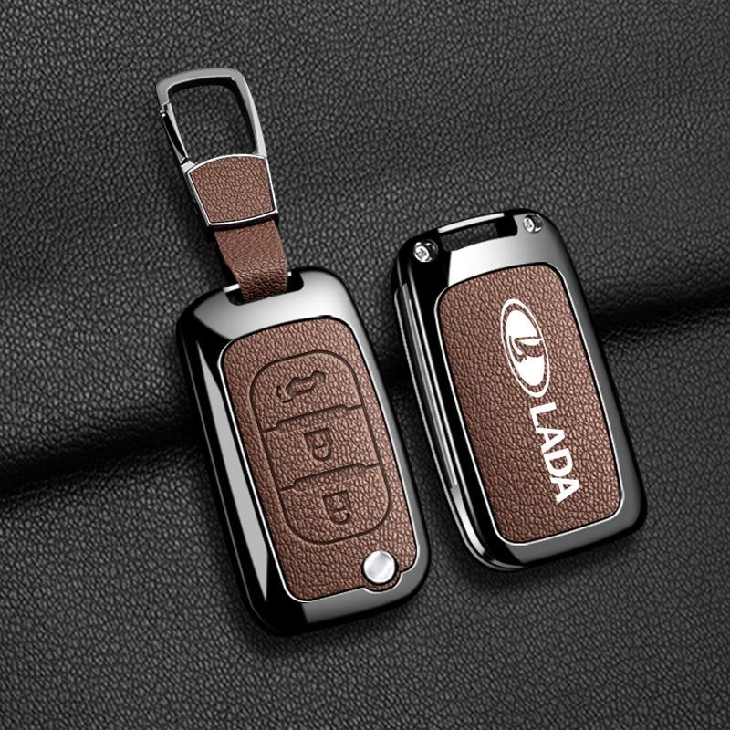 Compatible with Lada Key Cases: Granta Vesta, Ragnasi X-ray. Includes Car Bags & Metal Buckles.