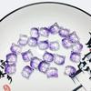 DW12 20 Stück Glas Kreativität Katzenkopf Perlen Niedlich Gerades Loch Lampwork Perle DIY Armbänder Halskette Ohrring DIY Zubehör