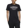 Adidas T Shirts Men's Black Crew Neck Moderate Straight Fit FM6242