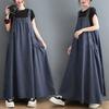 Denim Suspender Skirt For Women With High Waist And Flared Design For Spring Casual Wear