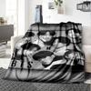 1pc Kpop Group Portrait flannel Blanket for Super Soft Cute Comfort Blanket for Travel Bedding Couch Sofa Blanket Y72327