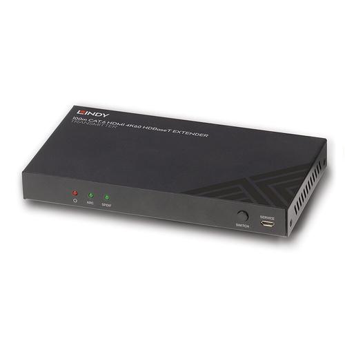 Lindy 38341 Av Extender Av Transmitter Black