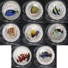 African Tropical Fish Commemorative Coin, Marine Animal Gold and Silver Coins, Clownfish Commemorative Silver Coins, Foreign Currency, Coins