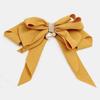 Chamol Butterfly Pearl Hair Clip Yellow Ribbon Hair Clip Hair Ribbon Automatic Clip Pretty Clip