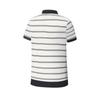 Fila Tennis Pullover Knitted Striped Short Sleeve Tennis Shirt Women Tops A11W623125F-WT