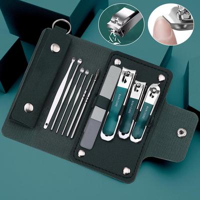 10Pcs Portable Manicure Sets Pedicure Kits Nail Set Personal Care Tools Trimmer Pedicure Care Tools Ear Pick, Home Care Gifts