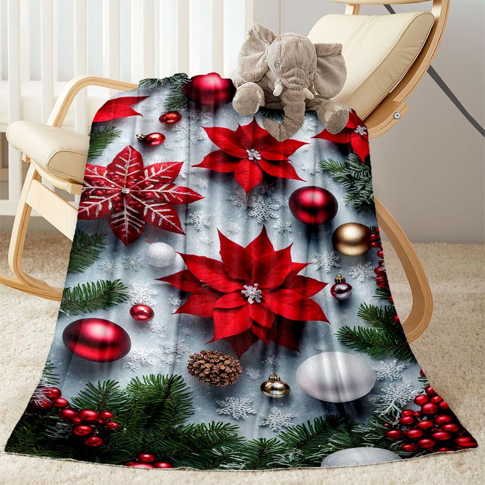 Christmas 106 Blanket Ultra-Soft Suitable for Picnics Seaside Office for All Occasions Playful Design Perfect Gift for Relatives and Friends