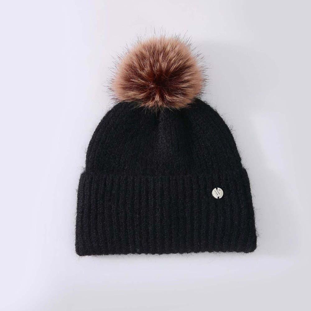 

Elastic Twists Knitted Hat Korean Style Woolen Hat Personality Brimless Beanie Cap Women Style 9