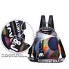 Women's Waterproof Oxford Backpack, Fashion Camouflage Multifunctional 3-in-1 Travel & School Bag, Single Shoulder Crossbody Daypack